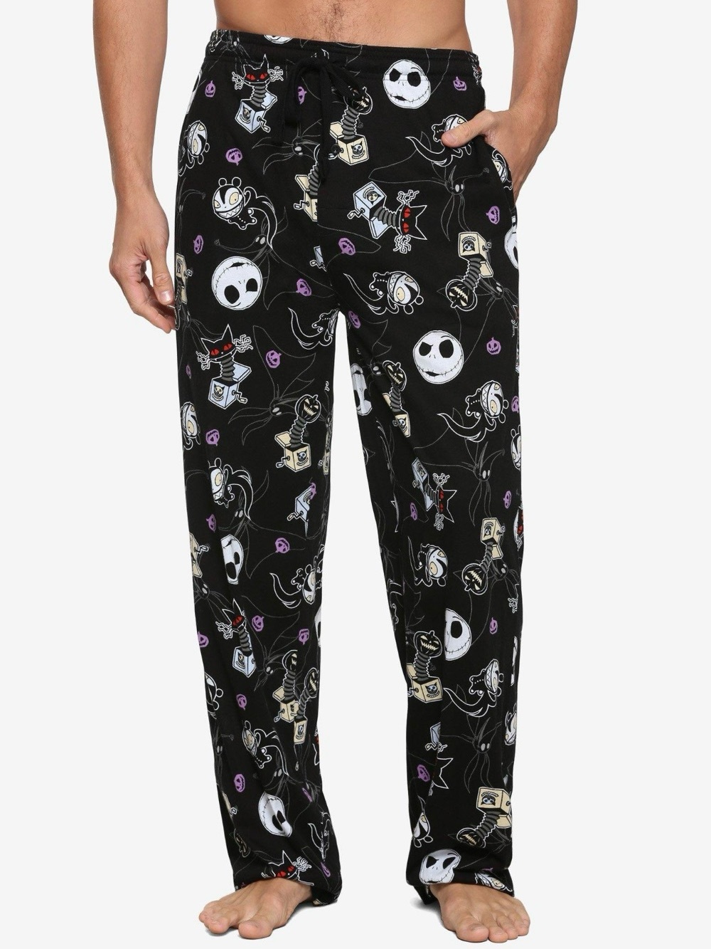 Disney The Nightmare Before Christmas Toss Print Sleep Pants Unisex Medium